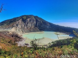 Kemarau Panjang, Air Kawah Putih Bandung Menyusut Drastis