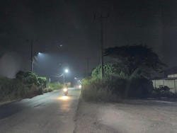 Lokasi Wanita Dibegal hingga Tewas di Palembang Kini Dipasang Lampu Jalan