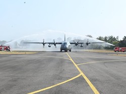 Hercules A-1319 Kembali ke Malang, Kekuatan Lanud Abd Saleh Bertambah