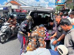 Tiba-tiba Ambruk, Pria Pasuruan Tewas di Trotoar Jalan Raya Canggu