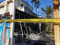 Gudang Furnitur Bekas di Denpasar Terbakar, Warga Dengar Ledakan
