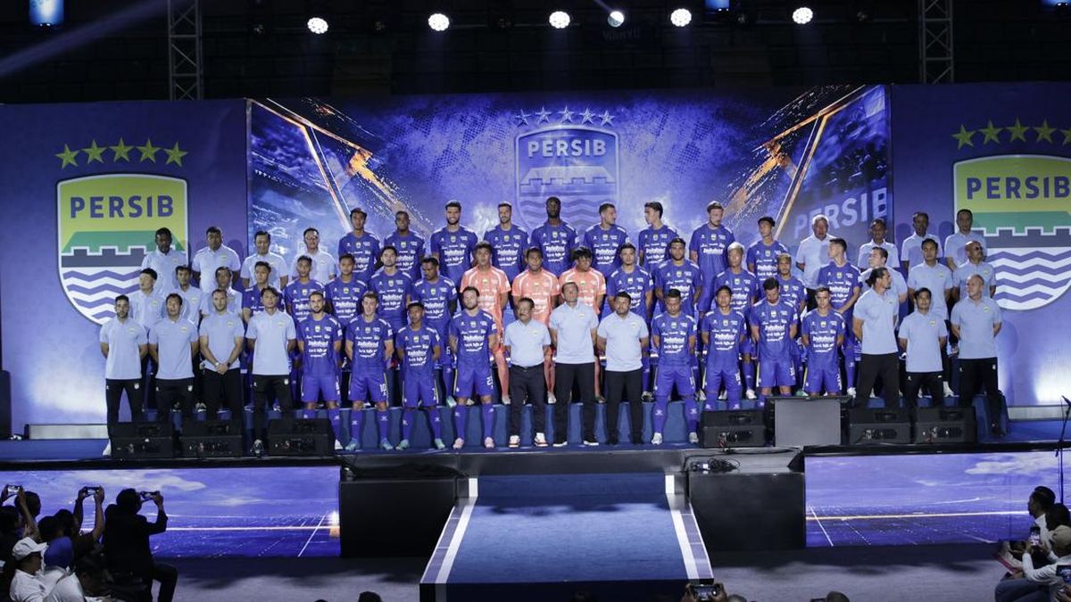 Persib Resmi Umumkan Daftar 32 Pemain dan Nomor Punggung