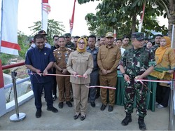 Walkot Siska Apresiasi TNI Bangun 2 Jembatan Garuda Buka Akses di Kendari