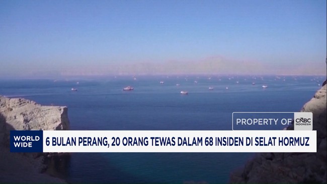 Video: 6 Bulan Perang, 20 Orang Tewas dalam 68 Insiden di Selat Hormuz