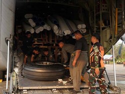 50 Pompa Air Bantuan Presiden Tiba di Kalteng, Perkuat Pemadaman Karhutla