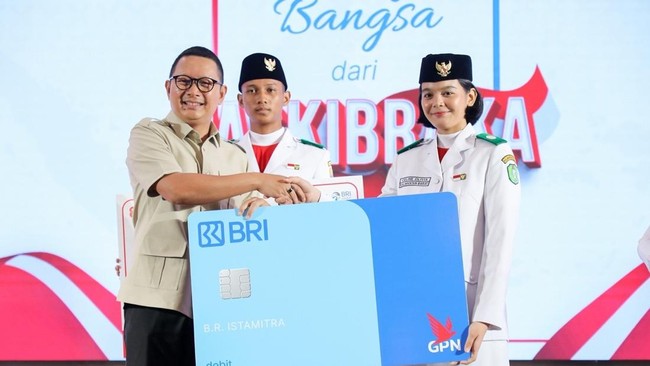 BRI Berikan Dana Pendidikan bagi Paskibraka Tingkat Pusat