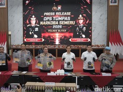 Operasi Tumpas Narkoba Blitar Ungkap 10 Kasus-13 Tersangka