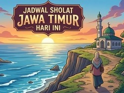 Jadwal Sholat Jawa Timur Hari Ini, Waktu Ibadah di Tiap Daerah