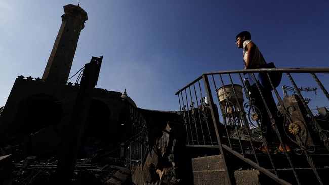 Israel Hancurkan Masjid Bersejarah di Gaza