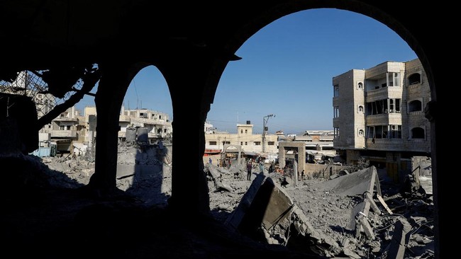 Israel Hancurkan Masjid Bersejarah di Gaza