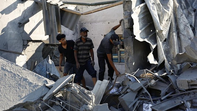 Israel Hancurkan Masjid Bersejarah di Gaza