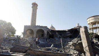 Israel Hancurkan Masjid Bersejarah di Gaza