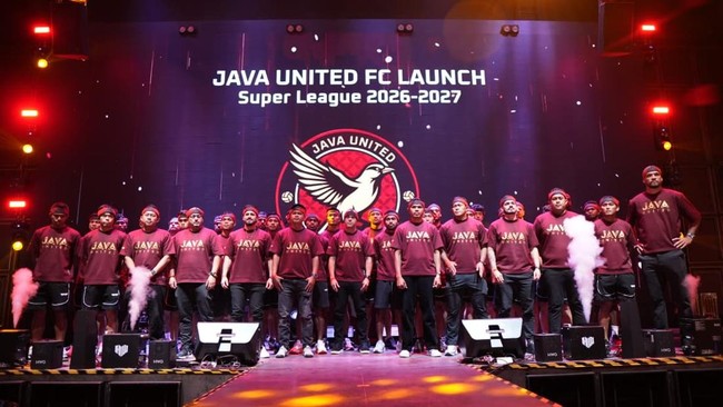 Skuad Java United diperkenalkan jelang Super League 2026/2027. (Dok. Java United)