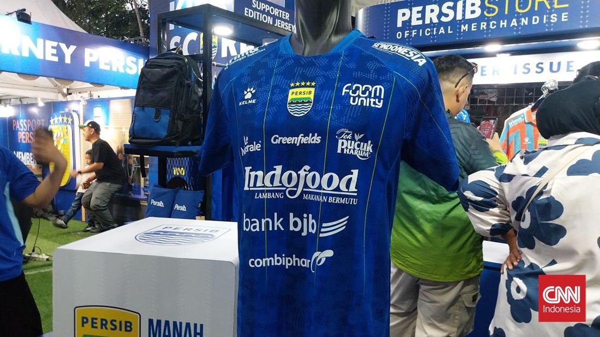 Jersey Persib Musim 2026/2027 Dijual Satu Harga, Tembus Rp1 Juta