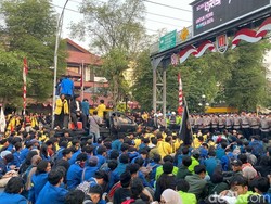 Suasana Terkini Demo Mahasiswa Semarang Raya