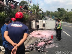 Awal Mula Motor Tiger Terbakar Usai Tabrakan hingga Pengendara Tewas