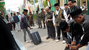 Peserta Muktamar ke-35 NU Mulai Padati Tambakberas Jombang