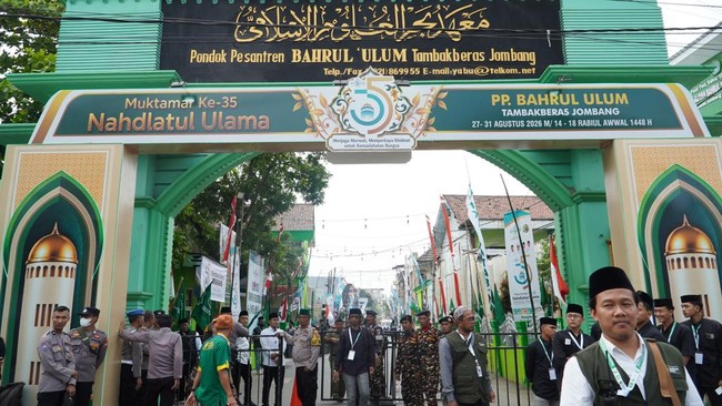 Peserta Muktamar ke-35 NU Mulai Padati Tambakberas Jombang