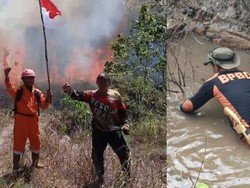Lahan Gambut Jadi Momok, Petugas Karhutla di Kalteng Rawan Terperosok
