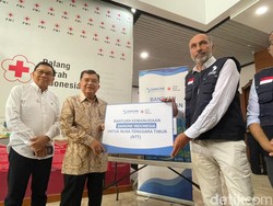 PMI Salurkan Bantuan Kemanusiaan Danone Indonesia untuk Gempa NTT