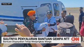 Sulitnya Penyaluran Bantuan Gempa NTT