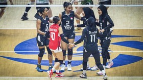 Timnas Voli Putri Indonesia melaju perempat final AVC Women's Continental 2026 usai menang 3-0 atas Australia 3-0 (25-18, 25-17, dan 25-21) di Tianjin, China, Rabu (26/8). (asianvolleyball.com)