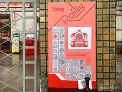 Berburu Stamp Railly di Stasiun KRL dalam Sekali Tap In