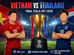 Jadwal Final Piala AFF 2026 Leg 2 Vietnam vs Thailand Hari Ini, Jam Berapa?