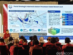 RI Siapkan 4 Landing Station Kabel Laut, Bidik Jadi Hub Asia Pasifik
