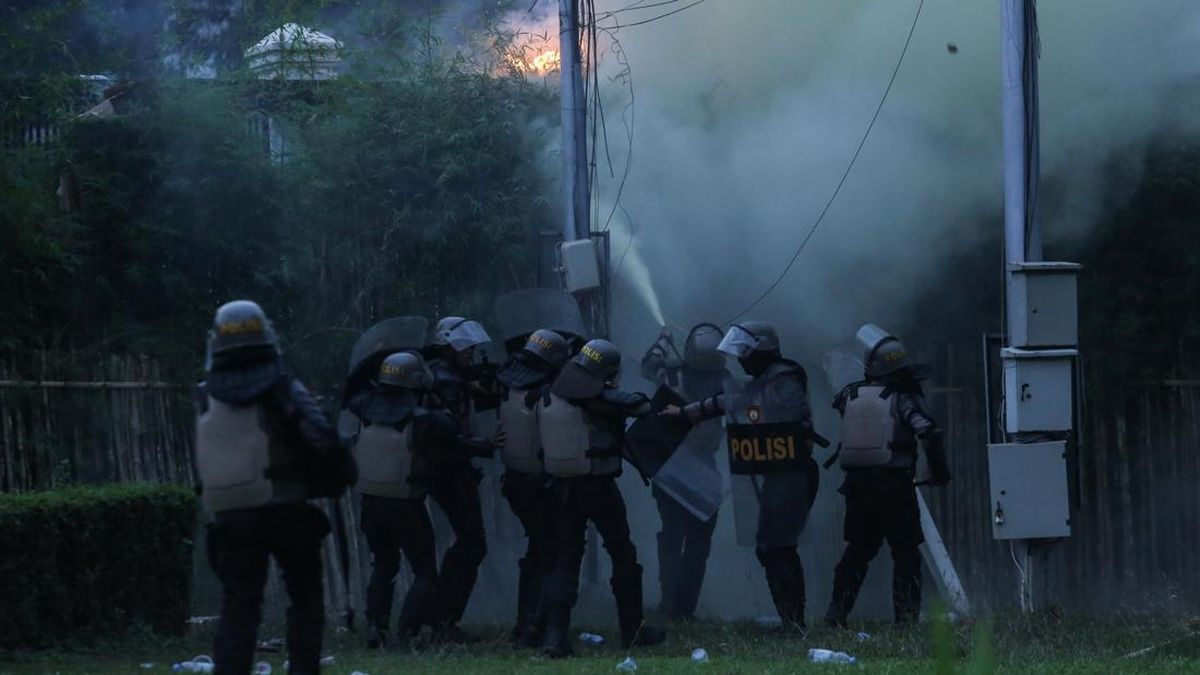 Polisi: Perusakan-Pembakaran Fasilitas Usai Demo Ulah Perusuh