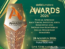 detikSumatera Awards Digelar Besok, Apresiasi Tokoh-Institusi Penggerak Sumatera