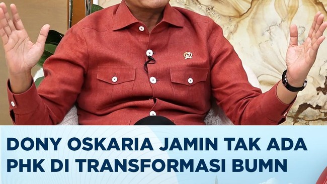 Video: Dony Oskaria Jamin Tak Ada PHK Diproses Transformasi BUMN