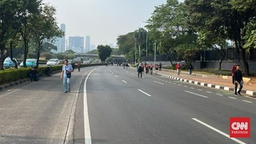Ada Aksi 27 Agustus, Jalan Gatot Subroto Depan DPR Ditutup
