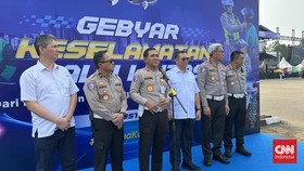Kakorlantas Polri Resmi Buka Gebyar Keselamatan Lalu Lintas