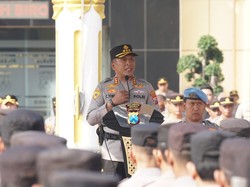Pimpin Apel Siaga Kamtibmas, Ini yang Ditekankan Kapolresta Sidoarjo