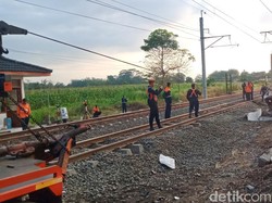 Warga Sebut Truk Pasir Mogok Jelang Tertabrak KA Malabar di Klaten