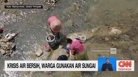 Krisis Air Bersih, Warga Gunakan Air Sungai