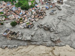 Cerita Korban Banjir Bandang Dahsyat di Nepal