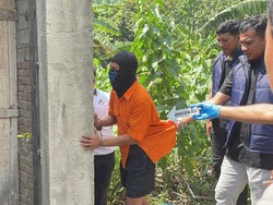 Aan Pembunuh Sekeluarga di Palu Jalani Prarekonstruksi Usai Ditangkap