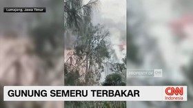 Gunung Semeru terbakar, kebakaran Semeru, karhutla Semeru, Ranu Kembar, Ranu Kumbolo, pendakian Semeru ditutup, Bromo Tengger Semeru,