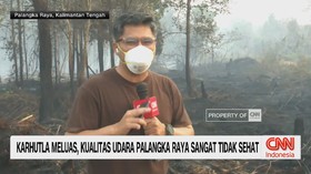 kabut asap Palangka Raya, karhutla Kalimantan Tengah, kualitas udara Palangka Raya, udara sangat tidak sehat, asap karhutla, kebakaran hutan Kalteng,
