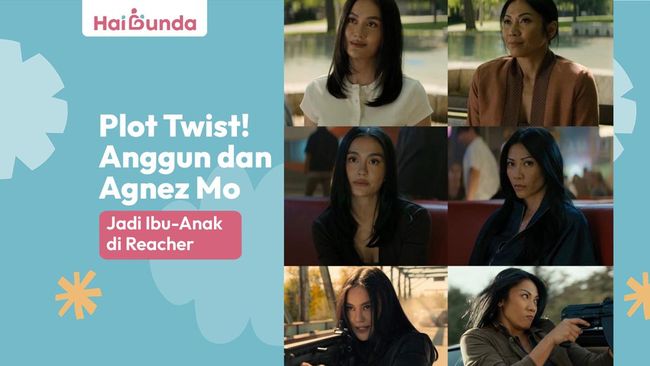 Plot Twist! Anggun dan Agnez Mo Jadi Ibu-Anak di Reacher