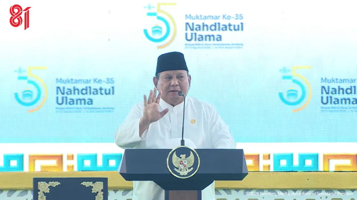Prabowo Respons Harapan Buka Muktamar NU 2031: Ikut Yang Maha Besar