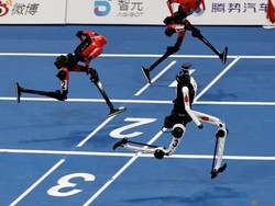 Robot di China Ikut Lari Cepat 100 Meter, Pecahkan Rekor Dunia Usain Bolt