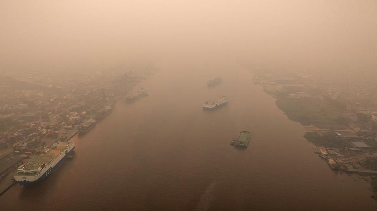 Kabut Asap di Pontianak