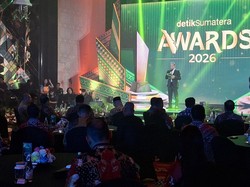 Malam Puncak Anugerah detikSumatera Awards 2026 Dimulai