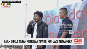 Ayah Dipuji Tabah Putrinya Tewas, Kini Jadi Tersangka