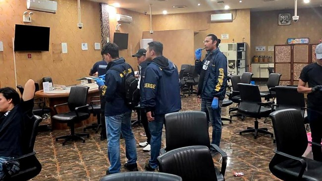 Bareskrim Bongkar Judi Kasino di Sukoharjo, Puluhan Orang Ditangkap