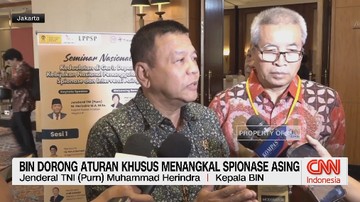 VIDEO: BIN Dorong Aturan Khusus Menangkal Spionase Asing