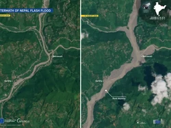 Misteri Banjir Maut Nepal-Tibet Terungkap dari Luar Angkasa
